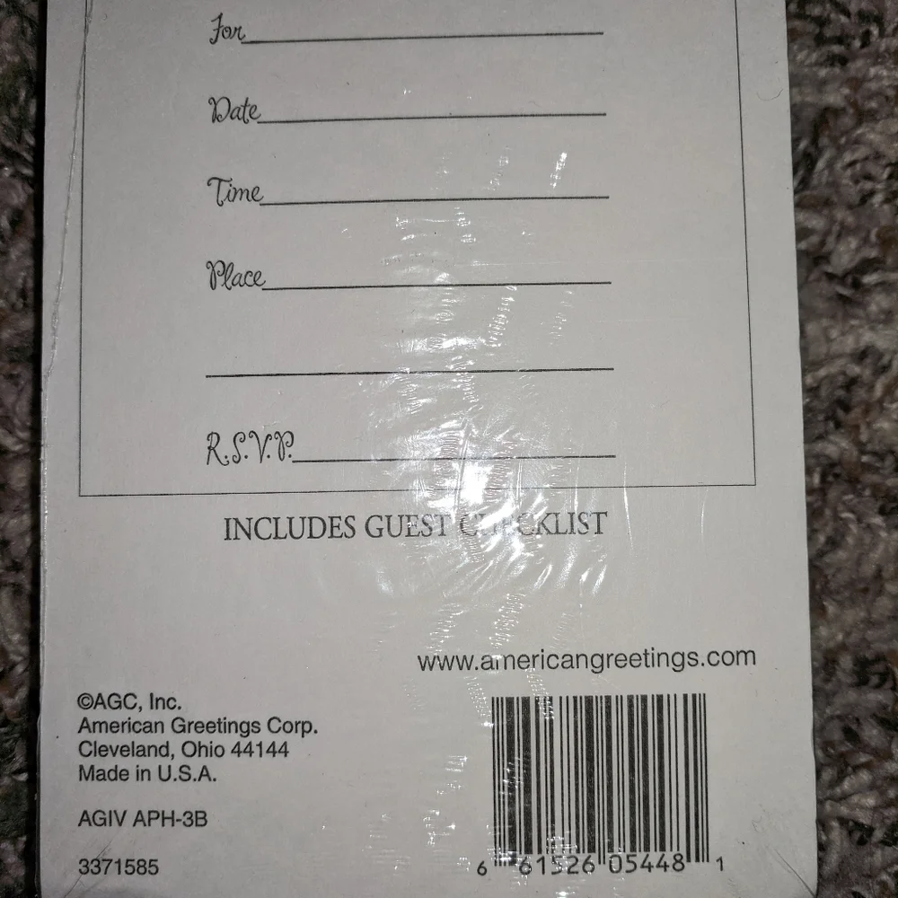 Vintage Invitations (20pk)